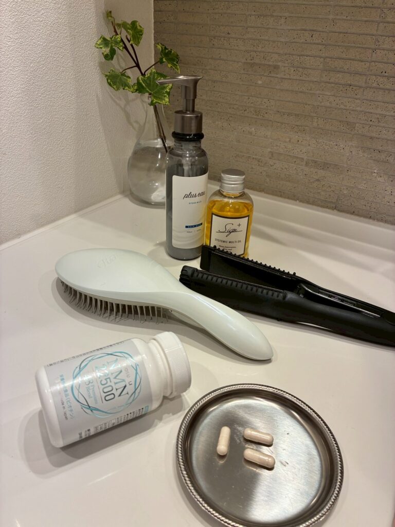 お風呂あがりに自分を気にかける時間